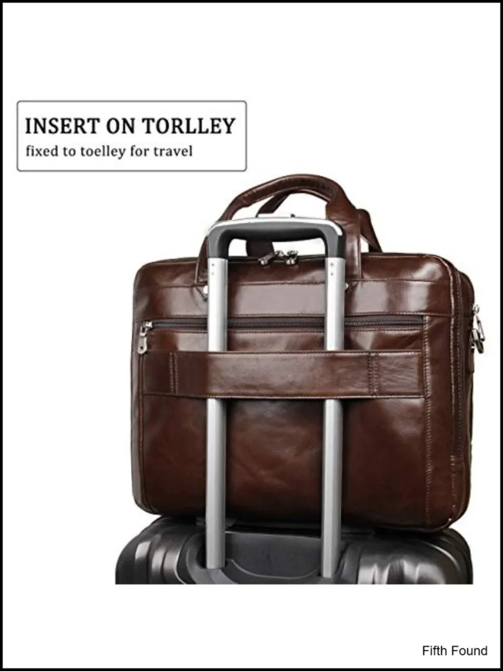 Full-Grain Leather 15.6